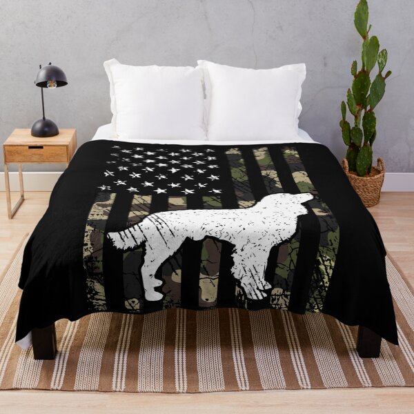 Item preview, American Water Spaniel Camouflage USA Flag designed and sold by rafaeltto.
