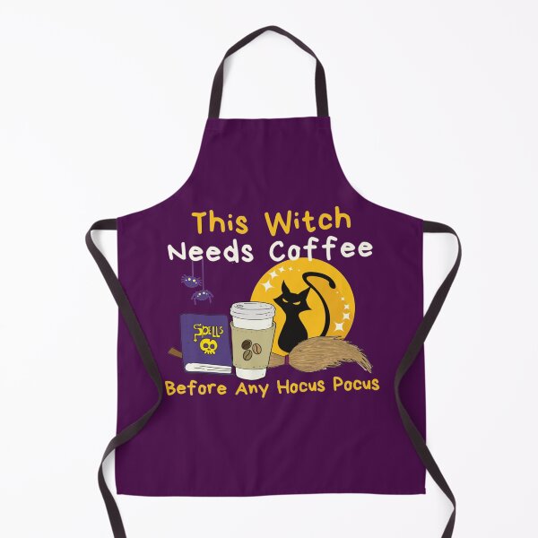 Item preview, This Witch Needs Coffee Before Any Hocus Pocus Essential  designed and sold by clothingstoreJK.