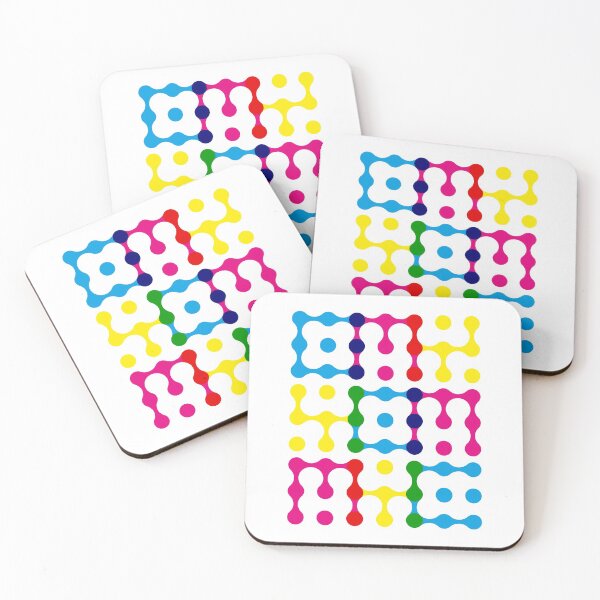 Item preview, CMY Metaballs Typography (Colour Mix) designed and sold by John Uttley.