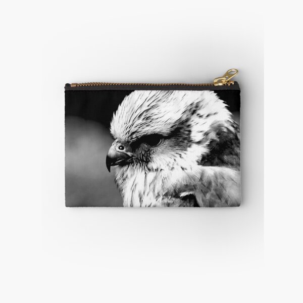 Item preview, A Saker Falcon in B&W designed and sold by Trevor Kersley.