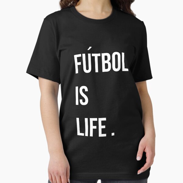 Vista previa del artículo con la obra «Camiseta El Futbol Es Vida», diseñado y vendido por liamstyle.