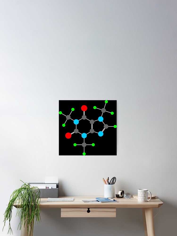 Thumbnail 2 of 3, Poster, Caffeine designed and sold by tudi.