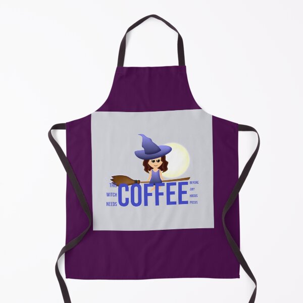Item preview, This Witch Needs Coffee Before Any Hocus Pocus Throw Pillow designed and sold by clothingstoreJK.