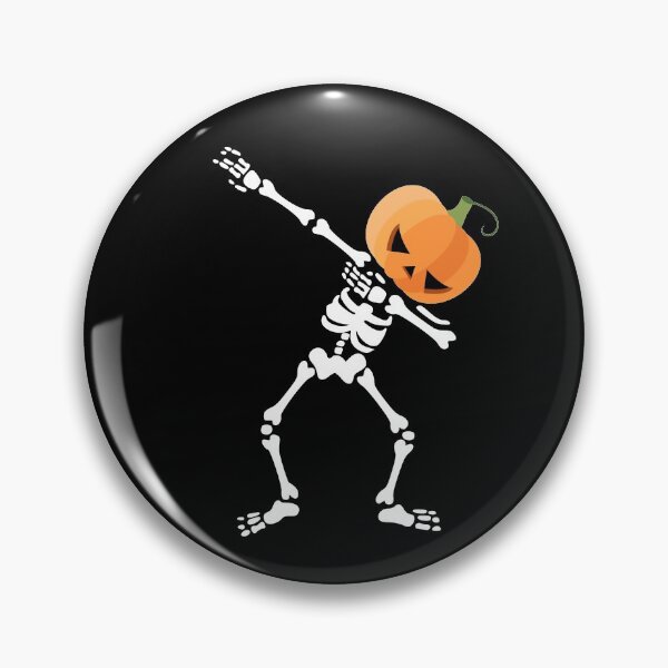 Item preview, Fun Halloween Pumpkin Skeleton Shuffle Dance designed and sold by Marc Scott-Parkin.