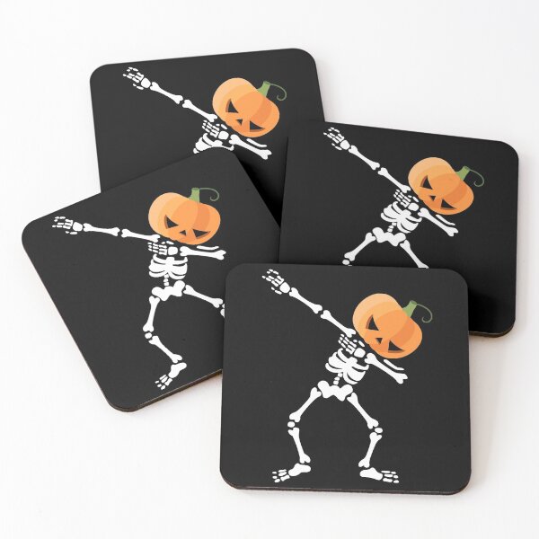 Item preview, Fun Halloween Pumpkin Skeleton Shuffle Dance designed and sold by Marc Scott-Parkin.