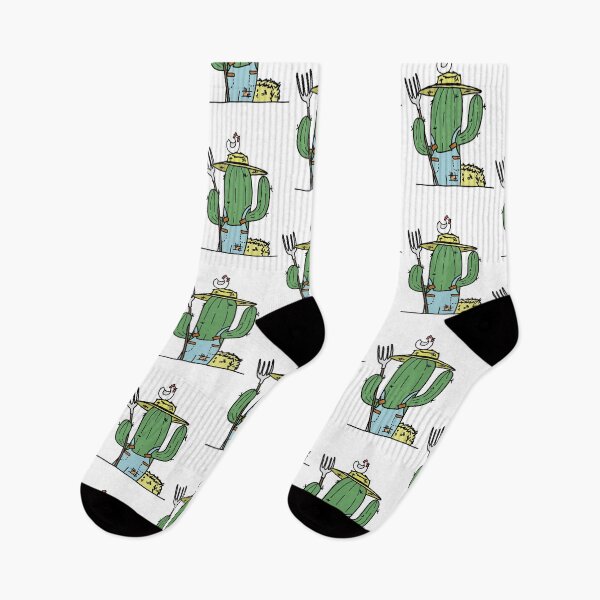 Item preview, Cactus de granjero en color designed and sold by hunterandkit.
