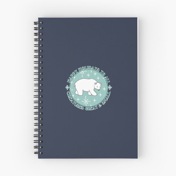 Item preview, Polar Bear Happy Holidays to All Creatures    designed and sold by purplevioletSH.