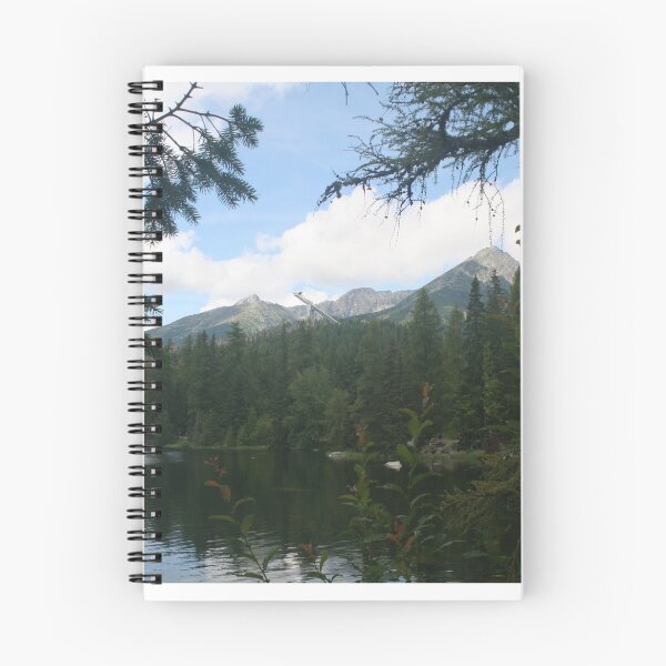 Item preview, Strbske Pleso through the trees  designed and sold by Ilan Cohen.
