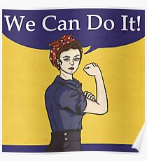 Wir können es schaffen! Rosie, die Nietmaschine Poster