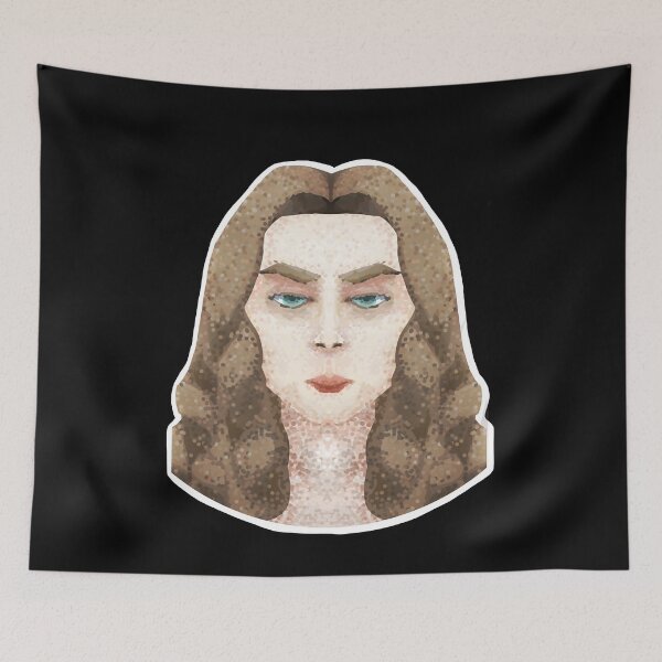 Item preview, Fictional Universe Horror Series Michael Langdon Apocalypse  Portrait Art Dj Electronic designed and sold by TiffanieLangdon.