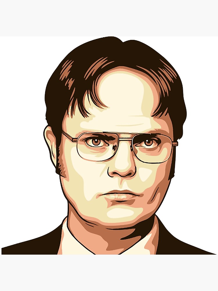 Dwight Schrute The Office Poster For Sale By Stephenbonet Redbubble 