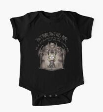 Do not Blink Short Sleeve Baby One-Piece