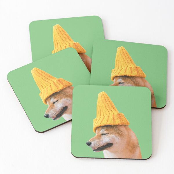 Item preview, Cute Funny Dog (Green BG) designed and sold by FilipeFerreira.