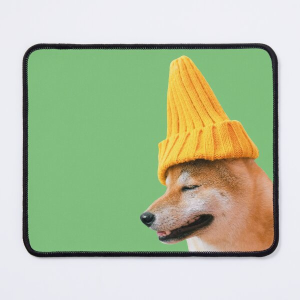 Item preview, Cute Funny Dog (Green BG) designed and sold by FilipeFerreira.