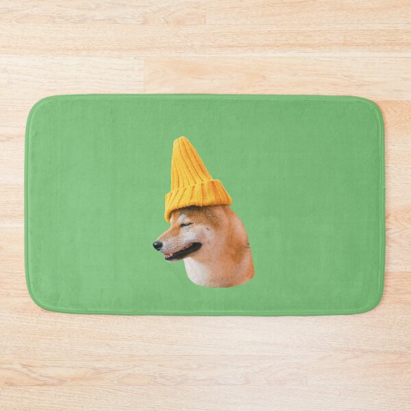 Item preview, Cute Funny Dog (Green BG) designed and sold by FilipeFerreira.