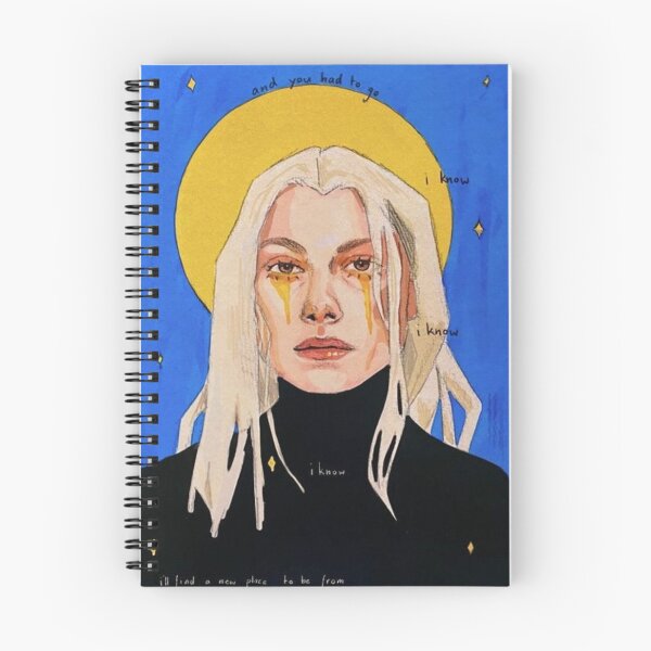 Item preview, Phoebe Bridgers I Know The End Lyric Poster designed and sold by beautyatwork.