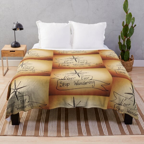 Item preview, Never Ever Stop Wandering compass designed and sold by rockabilby.