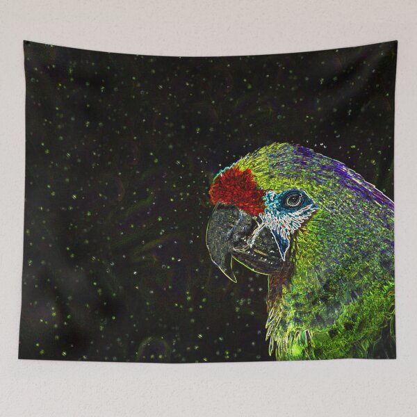Item preview, Military macaw star gazing designed and sold by Greengardens36.