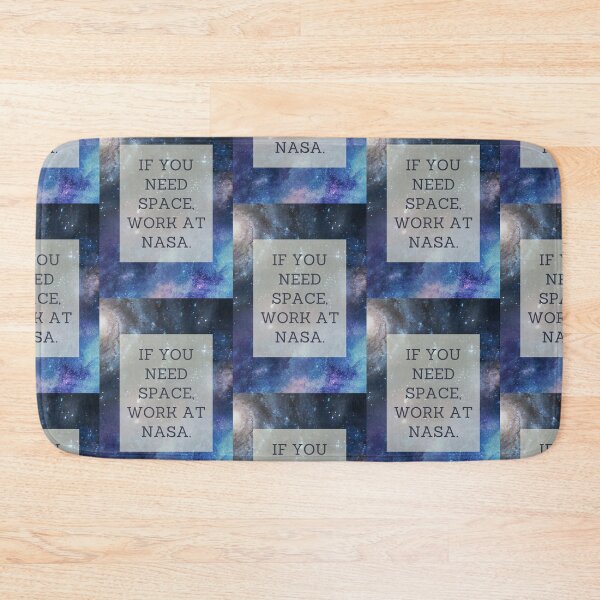 Item preview, If you need space, work at NASA! designed and sold by Ubermorgen.