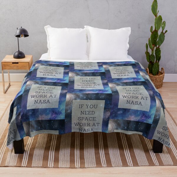 Item preview, If you need space, work at NASA! designed and sold by Ubermorgen.