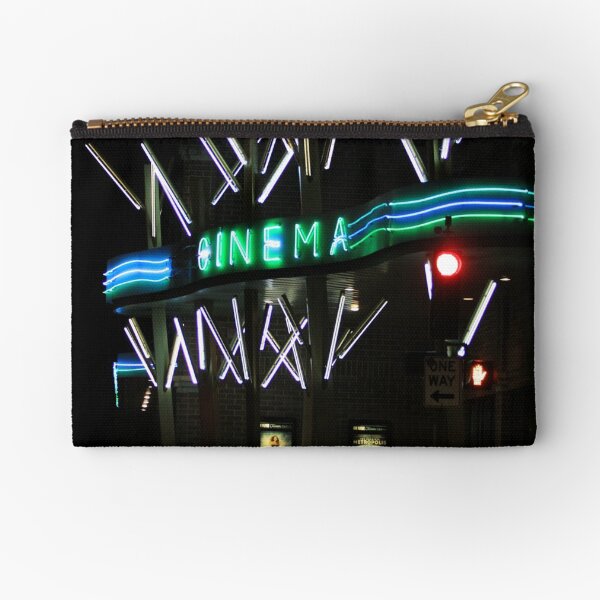 Cinema Night Zipper Pouch