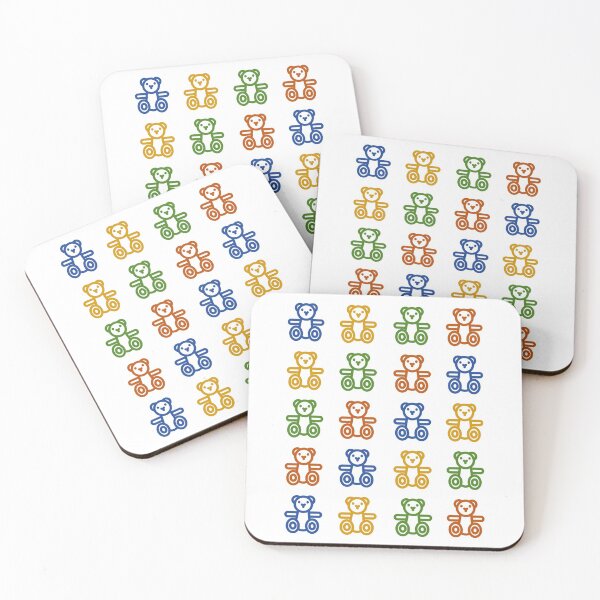 Item preview, Coloured Bears designed and sold by PSheekey.