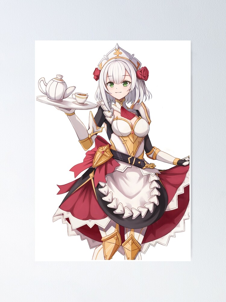 "Genshin Impact Noelle" Poster Von Delfinart | Redbubble