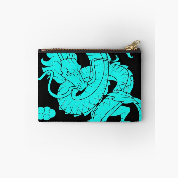Item preview, Turquoise Chinese Dragon Japanese Dragon Asian Dragons designed and sold by SoccaTamam.