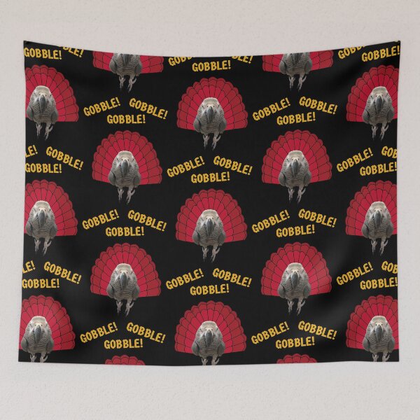 Item preview, Gobble! Turkey Thanksgiving African Grey Parrot  designed and sold by mmons11.