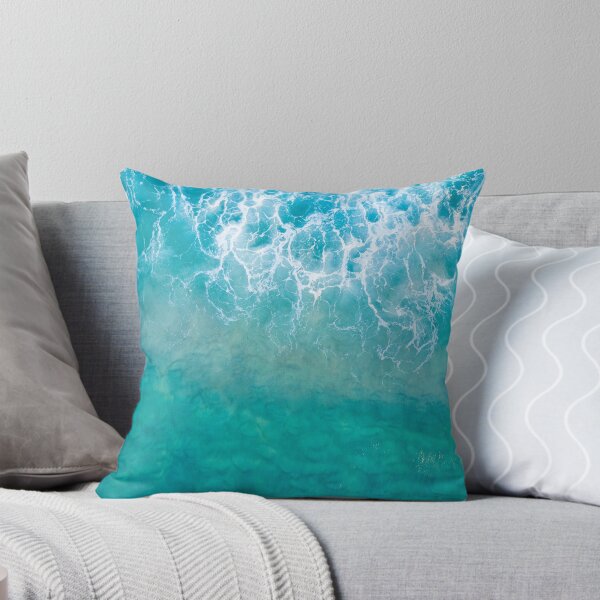 Item preview, Blue Ocean Waves, Sea Photography designed and sold by Raminovitch.