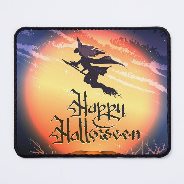 Item preview, Happy Halloween Flying Witch designed and sold by Armandala.