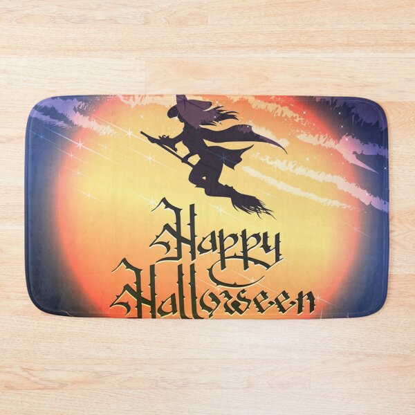Item preview, Happy Halloween Flying Witch designed and sold by Armandala.