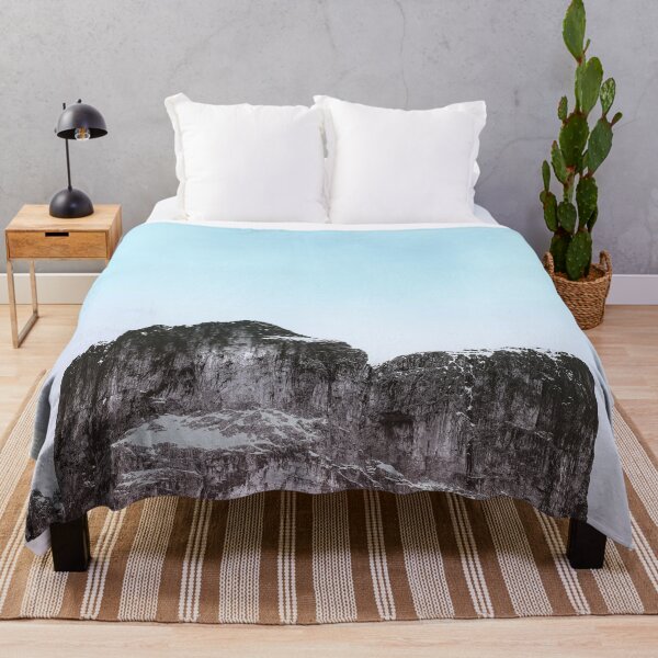 Item preview, View of Mountain Cliff - Snowy Mountain designed and sold by Hassan Adnan.