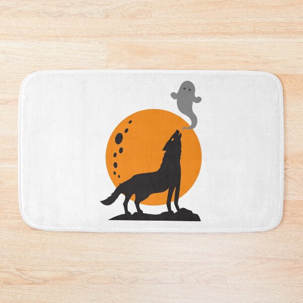 Item preview, Wolf howls a Ghost Smoke  designed and sold by PuTaTeeShop.