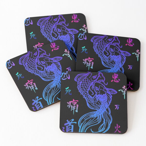Item preview, Neon koi designed and sold by Karpik-HOME.