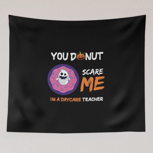 Item preview, Daycare Teacher Halloween Donut Costume Spooky Cute Kawaii designed and sold by Loukman-Badri.