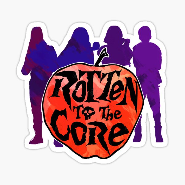 Rotten to the Core - poison apple - Descendants - Sticker