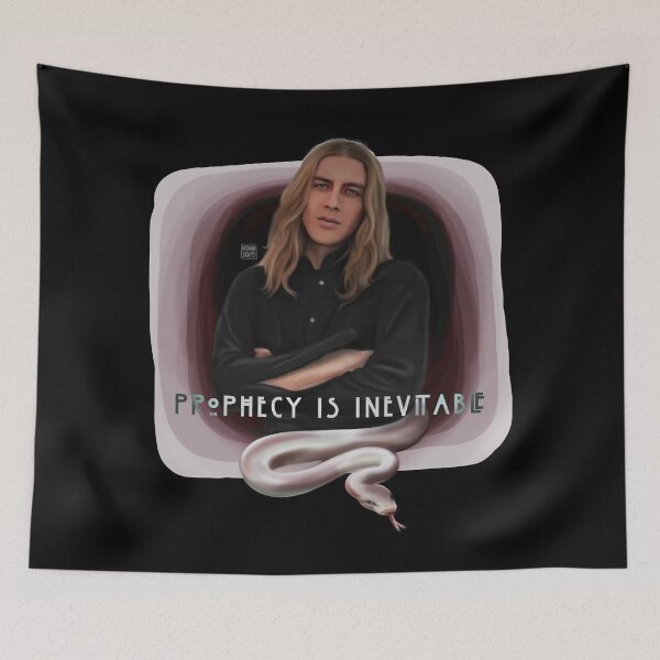 Item preview, Fictional Universe Horror Series Michael Langdon Apocalypse Prophecy Is Inevitable Long Sleeve designed and sold by TiffanieLangdon.