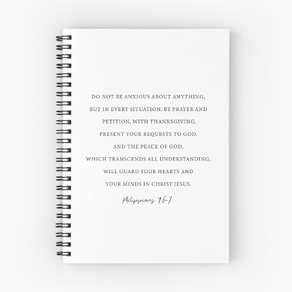 Item preview, Philippians 4:6-7 Do not be anxious about anything designed and sold by corbrand.