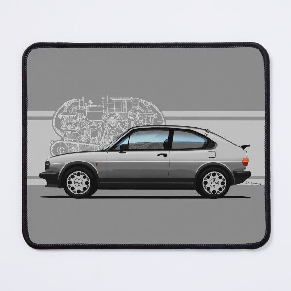 Item preview, My drawing of the iconic transparent tapered Italian classic car designed by Giugiaro (for dark backgrounds) designed and sold by designjaag.