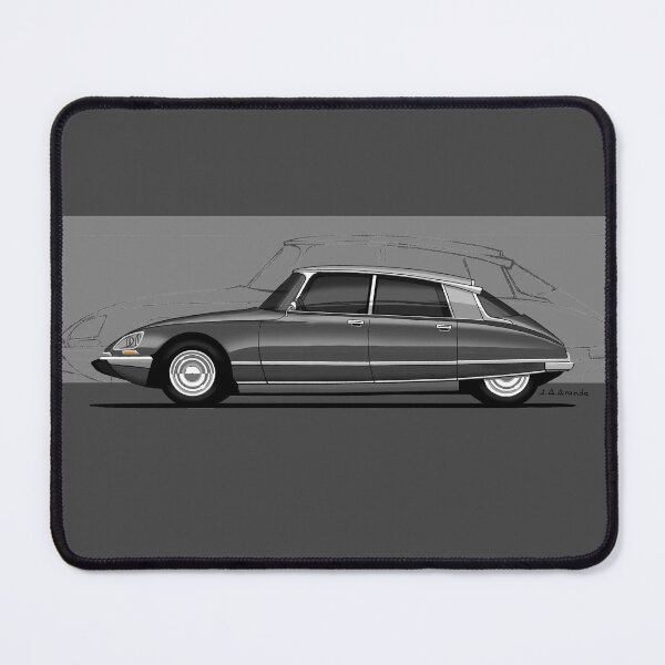 Item preview, My drawing of seamless french classic car with sketch style background designed and sold by designjaag.