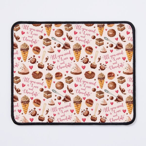 Item preview, All You Need Is Love And Chocolate designed and sold by KrisInStitches.