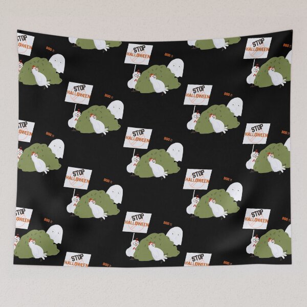 Item preview, Stop Halloween! Chickens Protest  designed and sold by stephaniealvar.