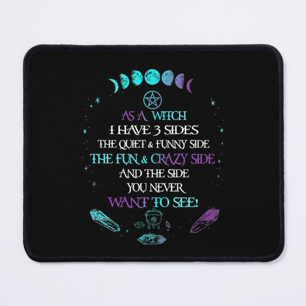Item preview, As A Witch I Have 3 Sides Witch Design For Witches, Pagan, Wicca designed and sold by Maxartdesigns.