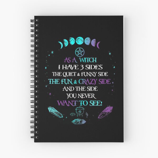 Item preview, As A Witch I Have 3 Sides Witch Design For Witches, Pagan, Wicca designed and sold by Maxartdesigns.