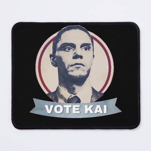 Item preview, Fictional Universe Horror Series Michael Langdon Apocalypse Vote Kai Anderson Sticker Ahs Cult Vinta designed and sold by TiffanieLangdon.