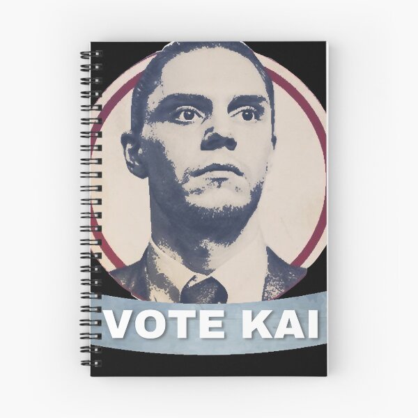 Item preview, Fictional Universe Horror Series Michael Langdon Apocalypse Vote Kai Anderson Sticker Ahs Cult Vinta designed and sold by TiffanieLangdon.