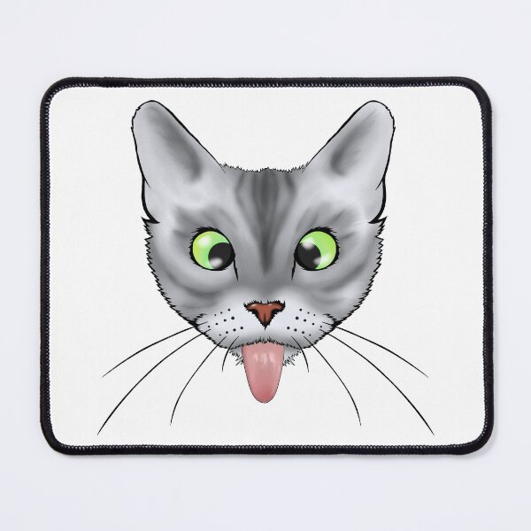 Item preview, Cross-eyed cat designed and sold by LEAVAEL.