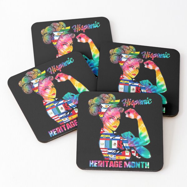 Item preview, hispanic heritage month hispanic women girls inspired designed and sold by Axelbergmann.