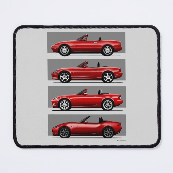 Item preview, The four generations of the classic roadster convertible sports car designed and sold by designjaag.